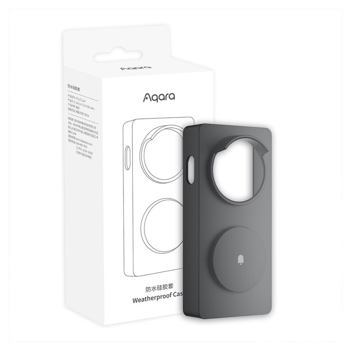 Aqara - Funda Silicona G4 Resistente al Agua, Negro
