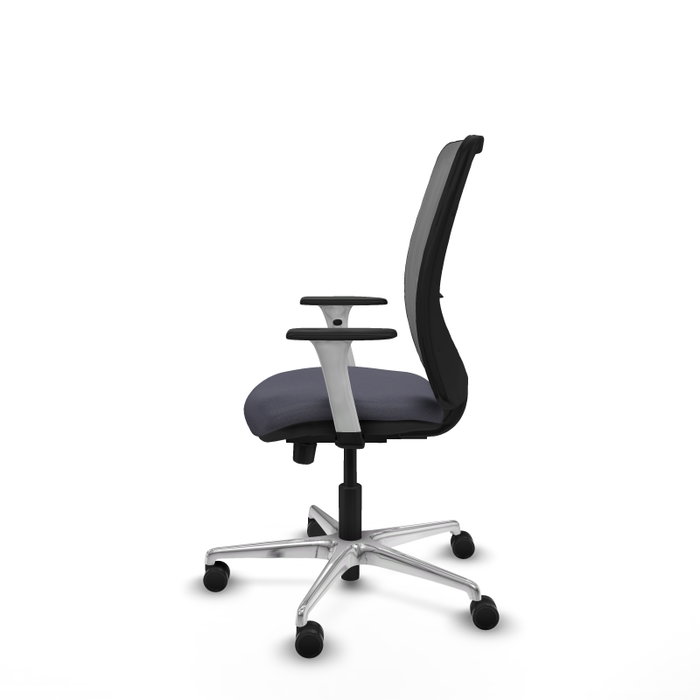 PIQUERAS Y CRESPO Silla de oficina Zulema con mecanismo Sincro/Traslack en Gris