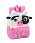 Safta Mochila Peluche Vaca 22x27x10