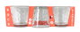 La Mediterranea Set 6 Vasos Rock Diamants 290Cc Cristal