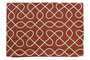 DKD Home Decor Funda Cojín Algodón Terracota 60x40x1 cm