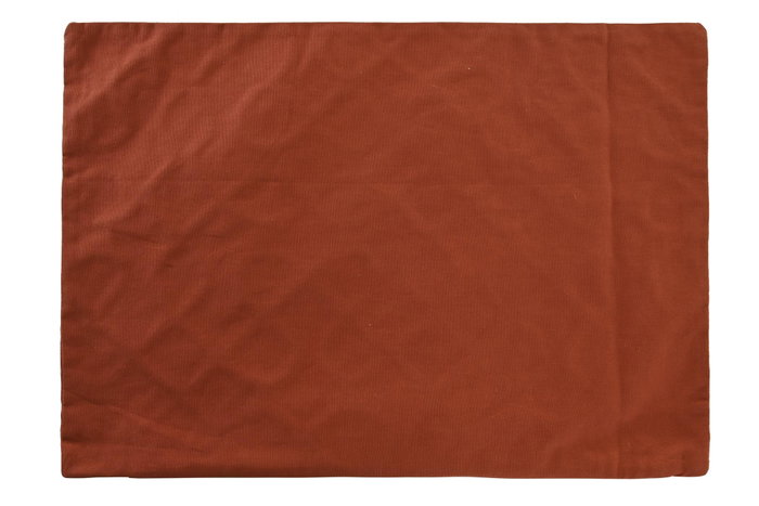 DKD Home Decor Funda Cojín Algodón Terracota 60x40x1 cm DKD Home Decor Funda Cojín Algodón Terracota 60x40x1 cm