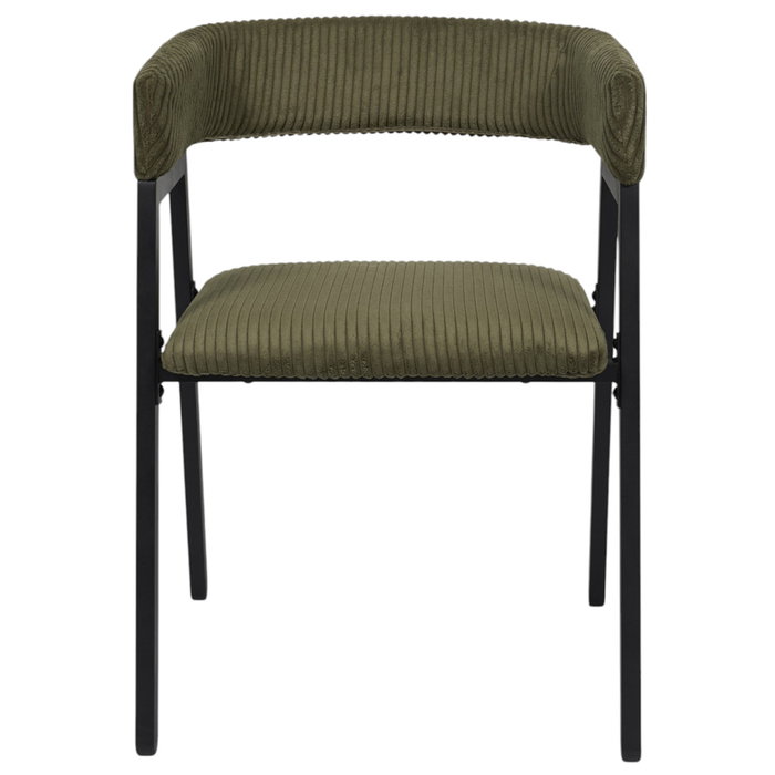 Home Deco Factory Silla Diseño Scott Verde Cocooning
