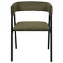 Home Deco Factory Silla Diseño Scott Verde Cocooning