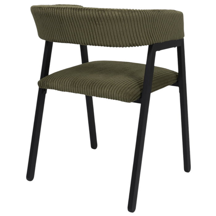 Home Deco Factory Silla Diseño Scott Verde Cocooning