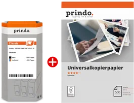 Prindo Value Pack Classic XL Negro, varios colores y Blanco