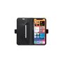 Dbramante1928 Copenhagen Slim Funda Cartera con Tapa, Cuero de Grano Entero Negro, para Apple iPhone 12 / 12 Pro, 15.5 cm (6.1"), Soporte y Bolsillos