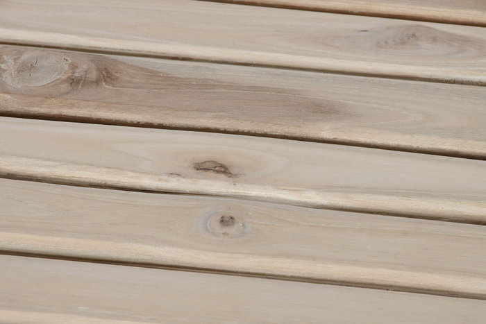 DKD Home Decor Mesa de Centro de Teca 80x80x40 Natural