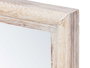 Giftdecor Espejo Pared Marco Madera Natural 80 x 120 cm