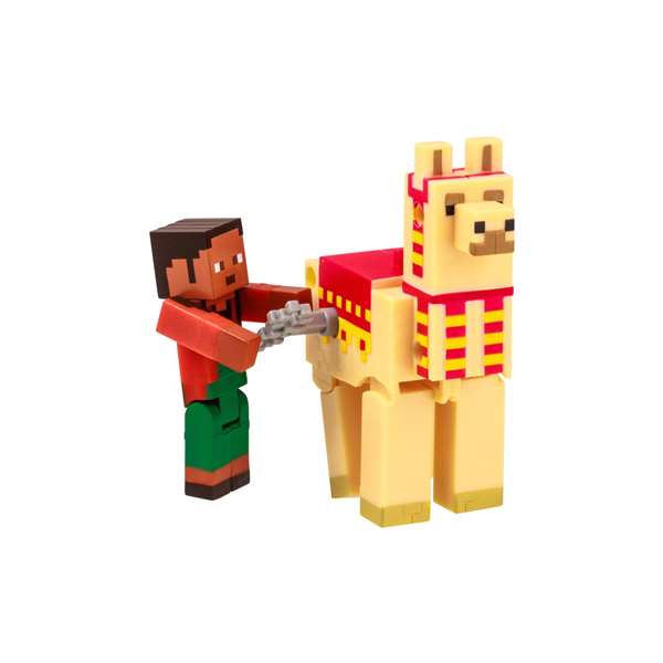 Bizak Figura y Animal Minecraft con Movimiento. Juguete en Español para Niños +6 Años