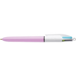 Bic Bolígrafo 4 Colores Retráctil Edición Limitada Pastel