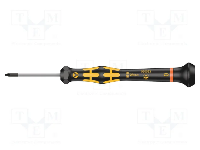 WERA Destornillador de precisión Microstix® ESD punta 40mm
