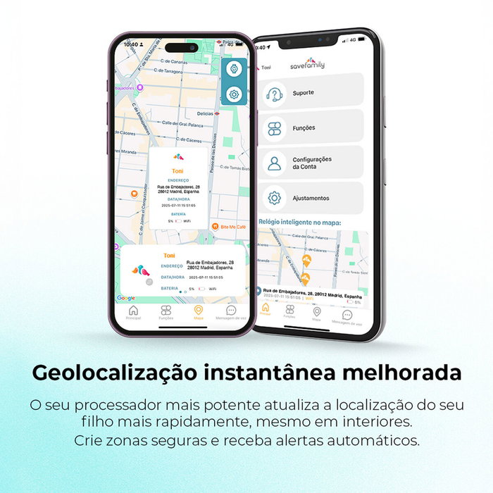 Smartwatch SaveFamily Blanco