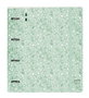 Safta Carpeblock PP Foam 4 Ani 35mm c/Recambio Light Green Flowers 27x32x4 cm