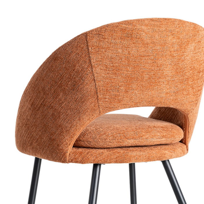Silla Calabaza Tejido-Metal Contract 58 X 60 X 80 cm (Set de 2)
