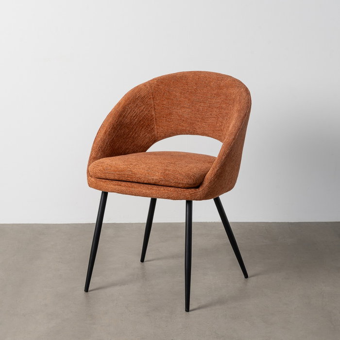 Silla Calabaza Tejido-Metal Contract 58 X 60 X 80 cm (Set de 2)