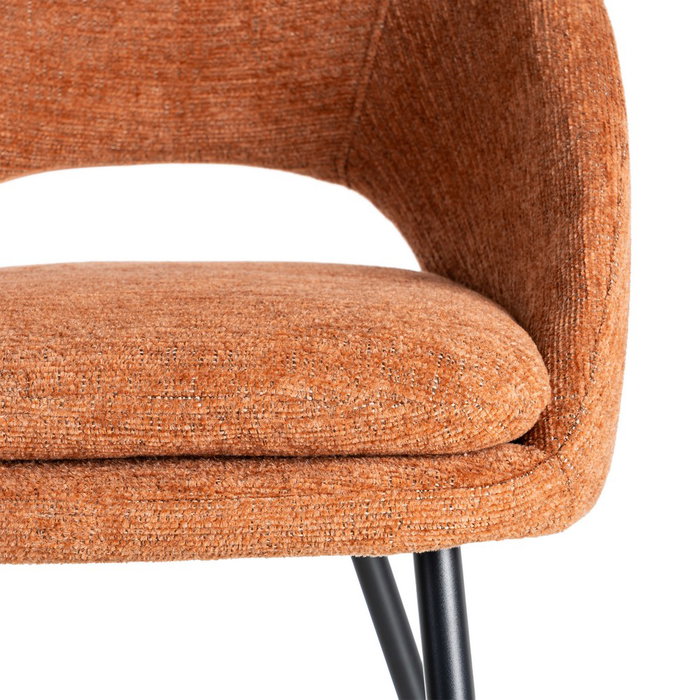 Silla Calabaza Tejido-Metal Contract 58 X 60 X 80 cm (Set de 2)