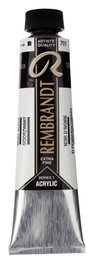 Rembrandt Negro Marfil 701 Acrílico Tubo 40 ml