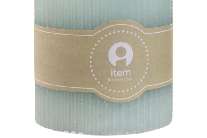DKD Home Decor Vela de Cera de Parafina Turquesa 220 g DKD Home Decor Vela de Cera de Parafina Turquesa 220 g
