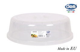 Dem Tapa Microondas Transparente 24 cm (48 Unidades)