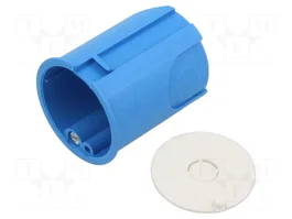 SIMET Caja de instalación de poliamida azul