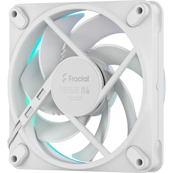 Fractal Design Momentum 12 RGB Blanco