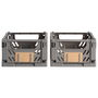 Day Juego De 2 Caja Plegable 25x16.5 cm Gris Oscuro