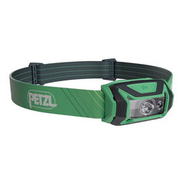Petzl TIKKA CORE Linterna Frontal - Verde, Recargable USB, IPX4, 450 lm, 75 m Alcance