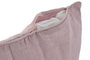 DKD Home Decor Cojín Algodón Poliéster Rosa Palo con Botones Coco