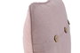 DKD Home Decor Cojín Algodón Poliéster Rosa Palo con Botones Coco