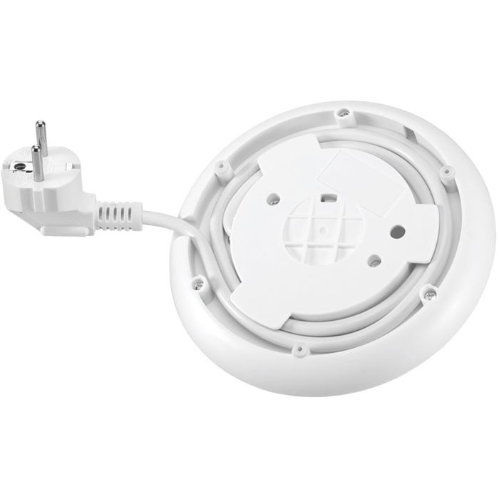 UNOLD 18550 Plancha de Vapor sin Cable, 1850 W, 1.7 L, Color Blanco, con Filtro Antical y Base Giratoria 360 Grados, Indicador Nivel de Agua