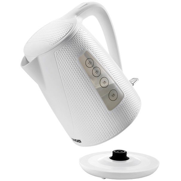 UNOLD 18550 Plancha de Vapor sin Cable, 1850 W, 1.7 L, Color Blanco, con Filtro Antical y Base Giratoria 360 Grados, Indicador Nivel de Agua