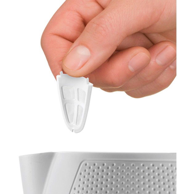 UNOLD 18550 Plancha de Vapor sin Cable, 1850 W, 1.7 L, Color Blanco, con Filtro Antical y Base Giratoria 360 Grados, Indicador Nivel de Agua