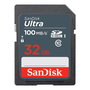 Sandisk ultra 32gb sdhc mem card 100mb/s