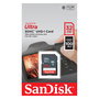 SanDisk Ultra Tarjeta de Memoria SDHC 32GB UHS-I Clase 10, Velocidad 100MB/s, Resistente a Agua, Golpes, Temperatura y Rayos X