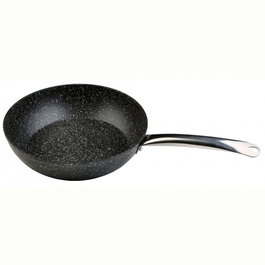 WECOOK Sartén Honda 24cm Antiadherente Tipo Piedra