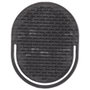 Cosmetic Club Juego De 2 Cepillos Barber Shop Pelo Doma Cabello Corto Mango Ergonómico