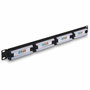 Aisens Patch Panel de 24 puertos RJ45 Cat.5e UTP 19 Pulgadas 1U Negro