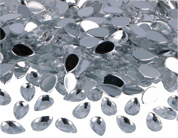 Innspiro Gemas Decorativas Acrílicas Gota Transparente 8x13mm Innspiro Gemas Decorativas Acrílicas Gota Transparente 8x13mm
