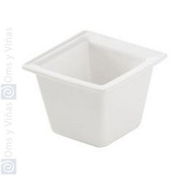 Mini Cube Bowl Blanco 6.5 x 6.5 x 4.7 cm