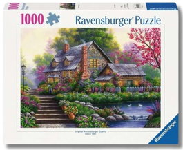 Ravensburger Puzzle 2D 1000 Piezas Casa en la Naturaleza