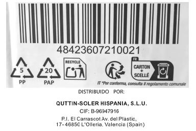 Quttin Abridor Sacacorchos Profesional con Muelle 12.5x3 cm (24 Unidades) Quttin Abridor Sacacorchos Profesional con Muelle 12.5x3 cm (24 Unidades)