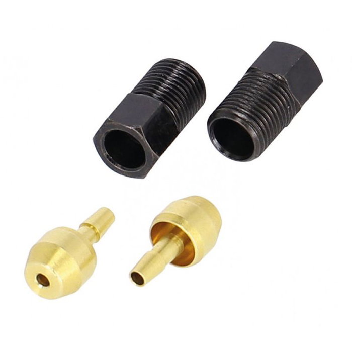 XLC BR-X65 Kit de ovalillos, pines y tuercas para latiguillo de freno de disco Alhonga XLC BR-X65 Kit de ovalillos, pines y tuercas para latiguillo de freno de disco Alhonga