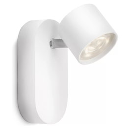 Signify/Philips myLiving Star LED Foco de techo/pared Blanco 500lm