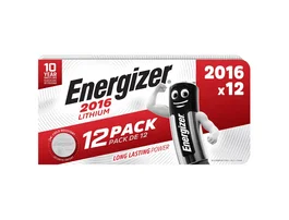 Energizer Pilas de Litio 2016 Blister de 12 unidades