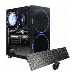 Hyrican GAMEMAX Black Hole 7811 PC Gaming, Intel Core i5-14400F, 16 GB RAM, 1 TB SSD, NVIDIA GeForce RTX 5060 Ti 16 GB, Windows 11 Home