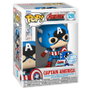 FUNKO Figura POP Marvel Avengers Captain America Exclusive Comic con Pin