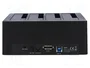 DeLOCK 64063 Estación de acoplamiento USB para 4 x SATA HDD/SSD con función de clonación
