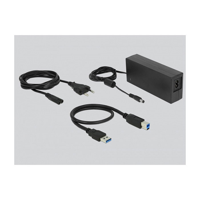 DeLOCK SuperSpeed USB 5 Gbps Dockingstation für 4 x SATA HDD/SSD mit Klon Funktion, Ref: DeLOCK