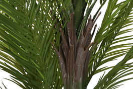 Planta Decorativa Home ESPRIT Polietileno Cemento Palmera 100 x 100 x 235 cm